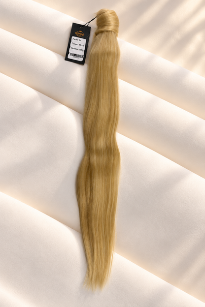 Echthaar Ponytail – 55 cm | 100 g | Farbe 24