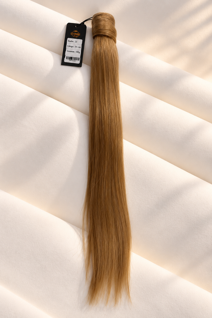 Echthaar Ponytail – 55 cm | 100 g | Farbe 23