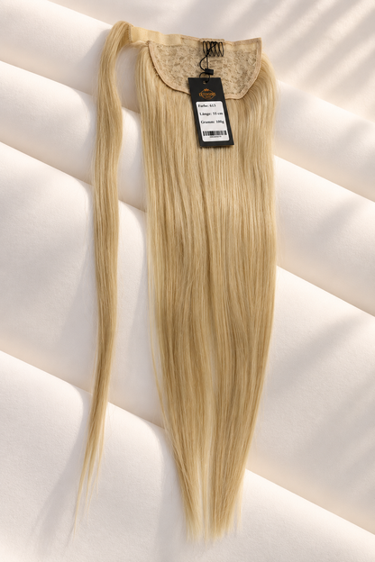 Echthaar Ponytail – 55 cm | 100 g | Farbe 24